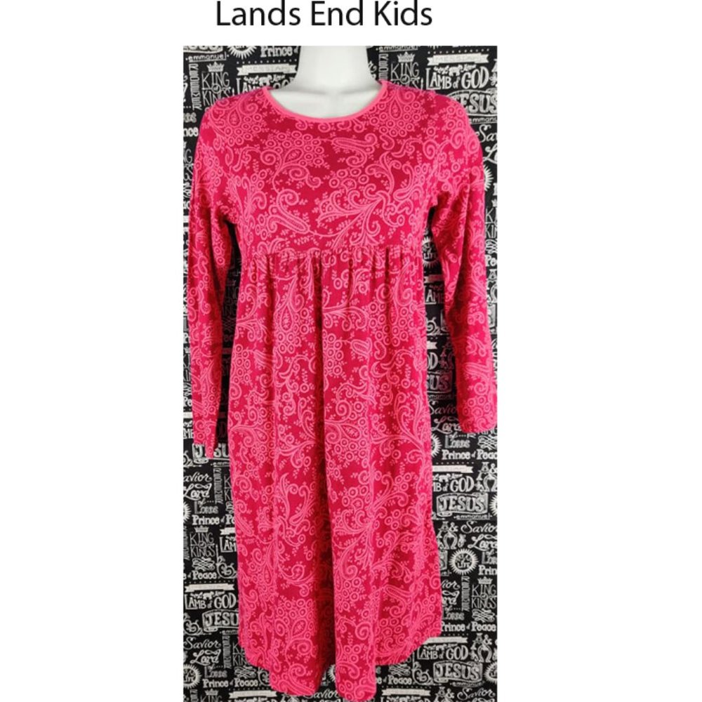 Lands End Kids Dress Sz M (10/12)